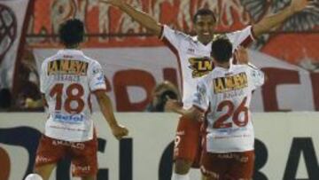 Ramón Ábila, autor del segundo gol de Huracán