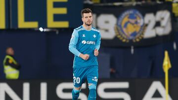 Lo Celso, ante el Villarreal.