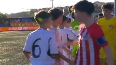 Tiene 12 años e hizo esto en el clásico infantil entre Madrid y Atlético: ¡repudio total!