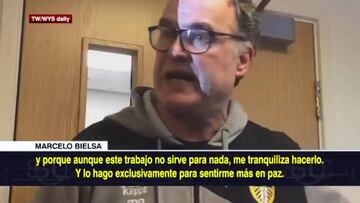 El discurso de Bielsa que dejó sin palabras a la prensa inglesa