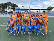 El Valencia de Veteranos.