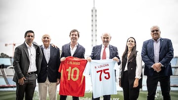 Louzán visita Uruguay y Argentina para “reforzar vínculos” con vistas al Mundial 2030