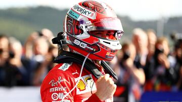 Leclerc se estren&oacute; en Spa como ganador en la F1.
