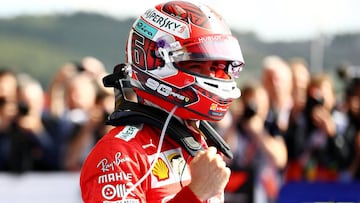 Leclerc se estrenó en Spa como ganador en la F1.