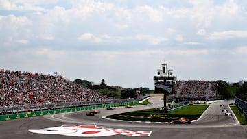 Circuito de Gilles Villeneuve en Montreal, Canadá.