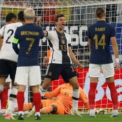 Alemania 2-1 Francia: resumen, goles y resultado