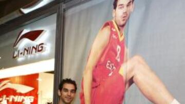 <b>GRAN EXPECTACIÓN. </b>José Manuel Calderón estuvo ayer en Madrid.