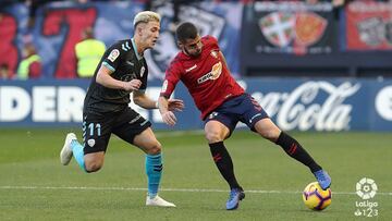 Osasuna se acerca a la cabeza y sigue su idilio con El Sadar