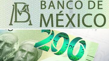 Así es el nuevo billete de 200 pesos que conmemora los 30 años de Banxico