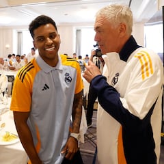 Rodrygo ya está con el Madrid; faltan Vinicius y Militao