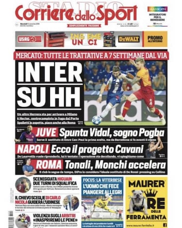 En Italia ven viable la llegada de Héctor Herrera al Inter de Milán