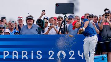 After round three at Le Golf National today, Xander Schauffele and Jon Rahm are leading the charge for gold in the men’s Olympic golf event.