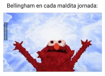 El partidazo de Bellingham, protagonista de los memes de la jornada