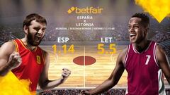 España vs. Letonia: horario, TV, estadísticas, clasificación y pronósticos