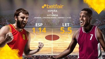 España vs. Letonia: horario, TV, estadísticas, clasificación y pronósticos