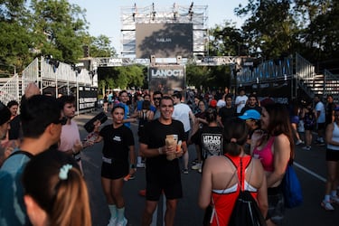 “Esto es mitad un festival, mitad una carrera”