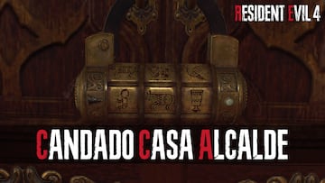 resident evil 4 remake candado casa alcalde capitulo 2 combinacion