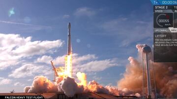 El lanzamiento del Falcon Heavy fue ※casi§ perfecto