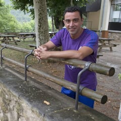 Xavi se asocia con un futuro candidato a presidente del Barça