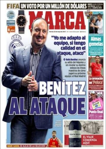 Portadas de la prensa deportiva