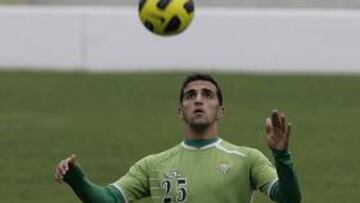 <b>SANO. </b>Lopes, entrenándose.