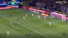 Fabra volvió del descanso y dejó esta perla en forma de gol