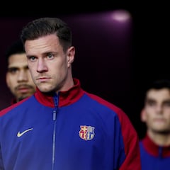 Ter Stegen aparece sin dorsal en LaLiga