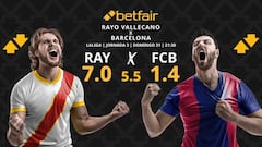 Rayo Vallecano vs. FC Barcelona: horario, dónde ver, pronósticos y clasificación