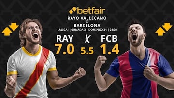 Rayo Vallecano vs. FC Barcelona: horario, dónde ver, pronósticos y clasificación
