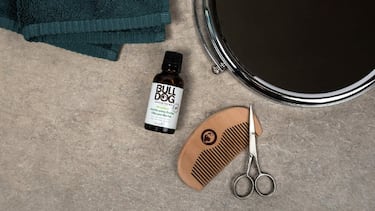 Este aceite para barba suaviza, define y acondiciona el vello facial