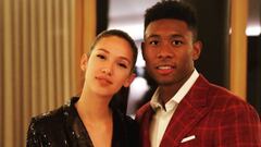 Shalimar Heppner y David Alaba v&iacute;a Instagram.