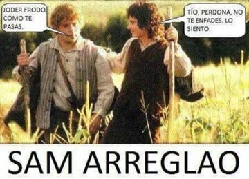 Los mejores memes de Sam va lent¨ªn