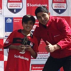 Martín Vega se proclamó como el goleador del campeonato en Antofagasta