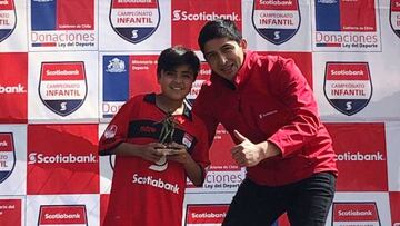 Martín Vega se proclamó como el goleador del campeonato en Antofagasta