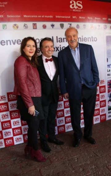 Grandes personalidades, en la presentación de As México