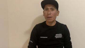 Nairo Quintana tras primera etapa de la Tirrreno Adriático