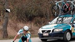 Alberto Contador fue el mejor en la contrarreloj