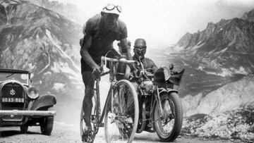 Federico Ezquerra, durante una carrera.