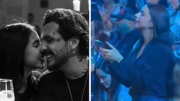 La bronca de un espectador a Ángela Aguilar por no sentarse durante concierto de Christian Nodal: así reaccionó la cantante