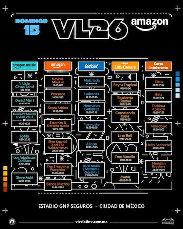 Estos son los objetos prohibidos y permitidos para ingresar al Vive Latino 2026