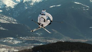 Thibault Magnin en Font-Romeu (Francia).