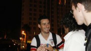 PELIGRO. Aduriz ha encontrado en San Mamés los minutos que no tenía en Valencia y está respondiendo con goles. 12 lleva este curso en todas las competiciones y ya sabe lo que es marcar en el Ciutat.