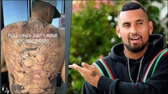 Grand Slam tennis player Nick Kyrgios gets 10 Pokémon tattooed on his back