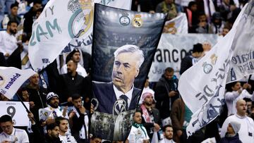 Aficionados del Real Madrid en el KIng Fahd Stadium.