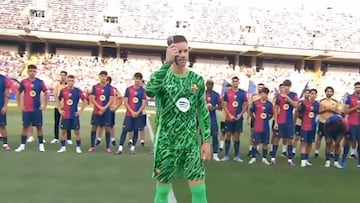 Ter Stegen enfurece al catalanismo por lo que pasó al final de su discurso como capitán