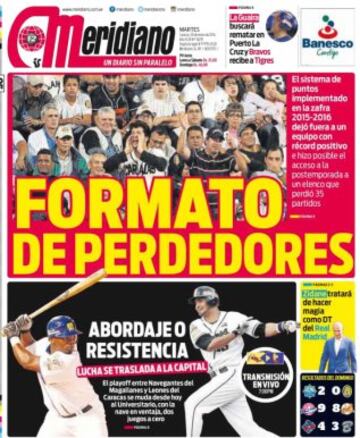 Portadas de la prensa mundial