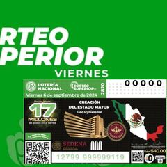 Resultados Sorteo Superior 2820: ganadores y números premiados | 6 de septiembre
