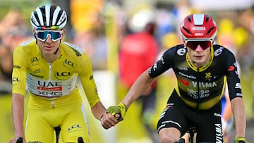 Pogacar y Vingegaard, camino de cuatro años sin verse fuera de Francia