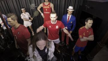 BOO! Gareth Bale comes to life at Madrid waxworks museum