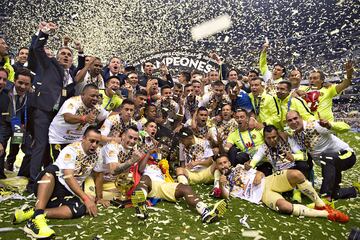 En el año donde el Real Madrid no fue campeón por última vez, el América fue campeón de la Concachampions al vencer a Tigres. Las Águilas tenían en el banquillo a Ignacio Ambriz y clasificaron al Mundial de Clubes, donde se midieron a los merengues, quienes recuperaron su cetro el 28 de mayo de 2016.